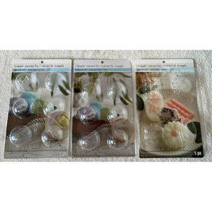 Simple Serenity Bath Bomb and Lotion Molds Lot of 16 Plastic, New